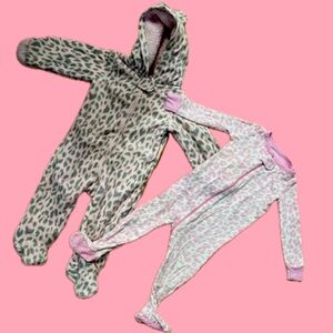 Baby Infant Girl Sherpa Warm Winter Pram Suit Bunting Snowsuit Bundle 9 Months